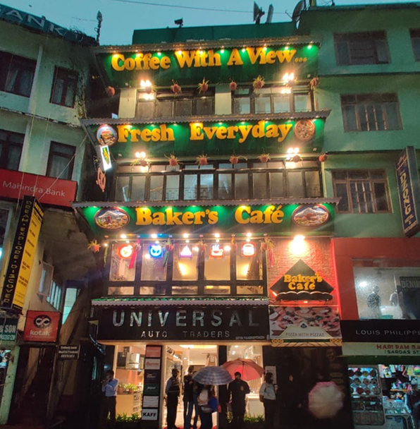 Baker's Café, MG Marg Baker's Café, MG Marg