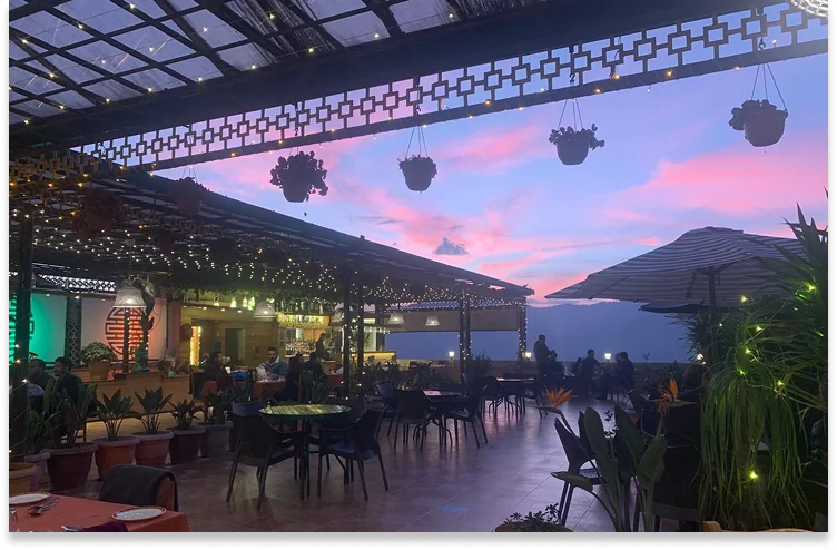 Terrace at Dusk